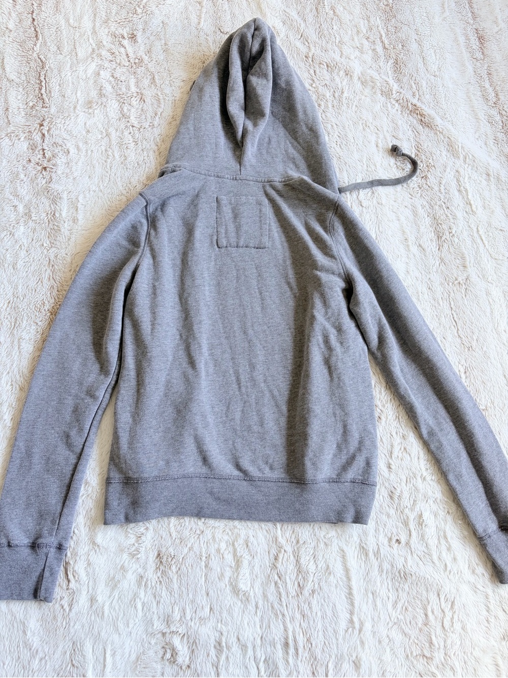 🩷 Hollister Y2K Grey Pink Logo Full Zip Hoodie McBling Mall Bella Swan Preppy - Picture 12 of 13